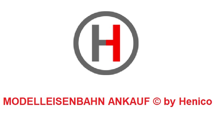 Henico Logo zum Modelleisenbahn Ankauf in Aachen